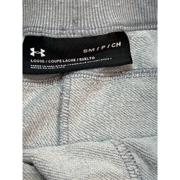 Under Armour Women's Gray Athletic Running Gym Workout Shorts Size Small - Picture 2 of 6